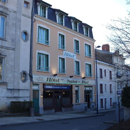 Hotel Bar Restaurant Saint Paul Verdún Exterior foto