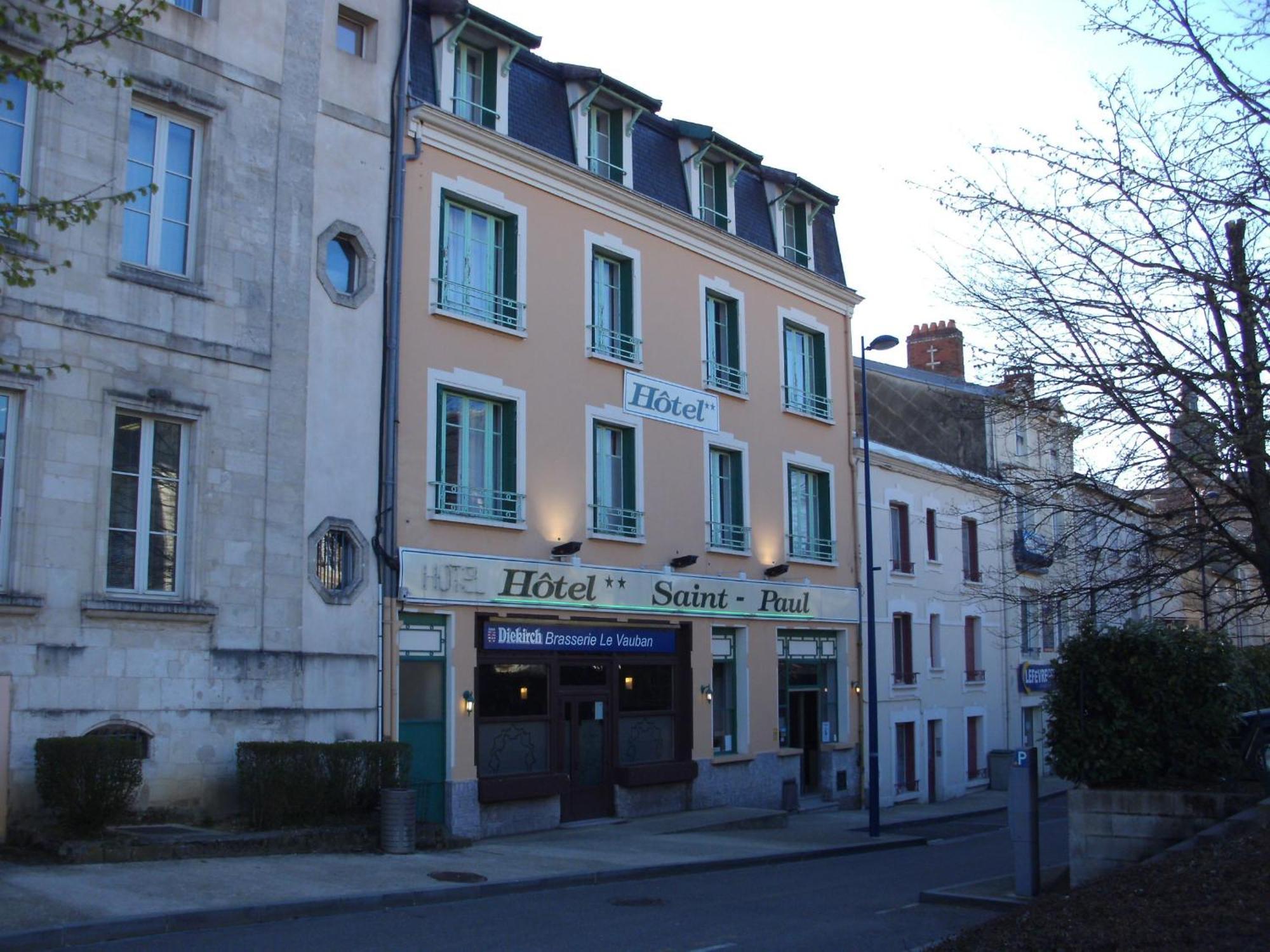 Hotel Bar Restaurant Saint Paul Verdún Exterior foto