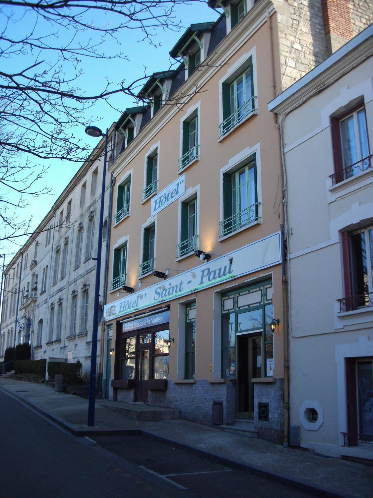 Hotel Bar Restaurant Saint Paul Verdún Exterior foto